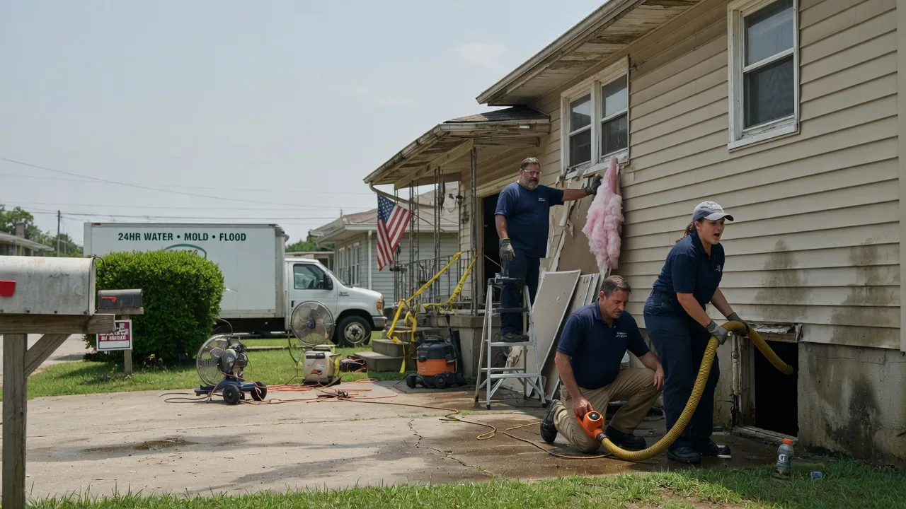 Water Damage Repair in Laceyville, PA near me